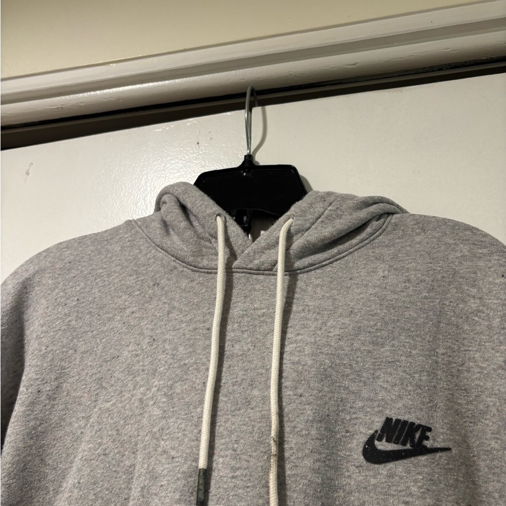 Nike Men's Gray Hoodie